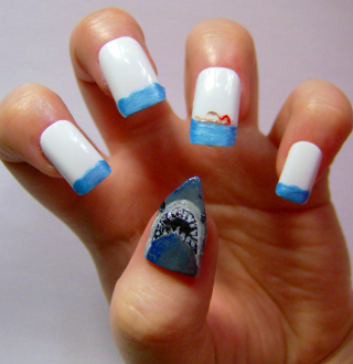 Illustration for article titled Crazy-Impressive Nail Art Inspired By South Park, Pokémon And More